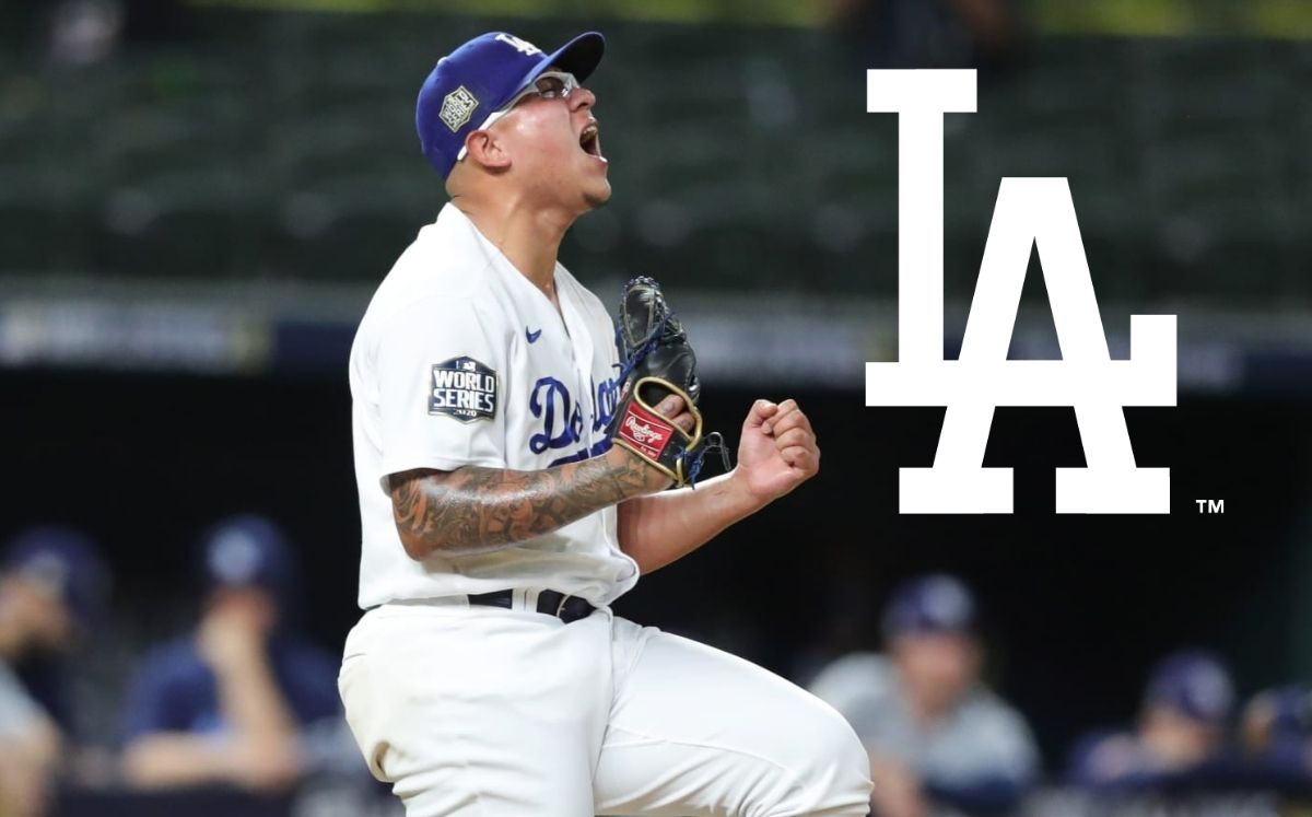 Julio Urías, que consiguió el último out para el campeonato, está de regreso en 2021. (Foto: MLB Photos)