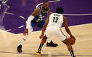 LeBron marcó ante los Nets (AFP)
