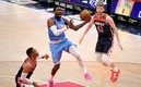 Vaya final de los Wizards en la jornada de la NBA. Foto: AFP