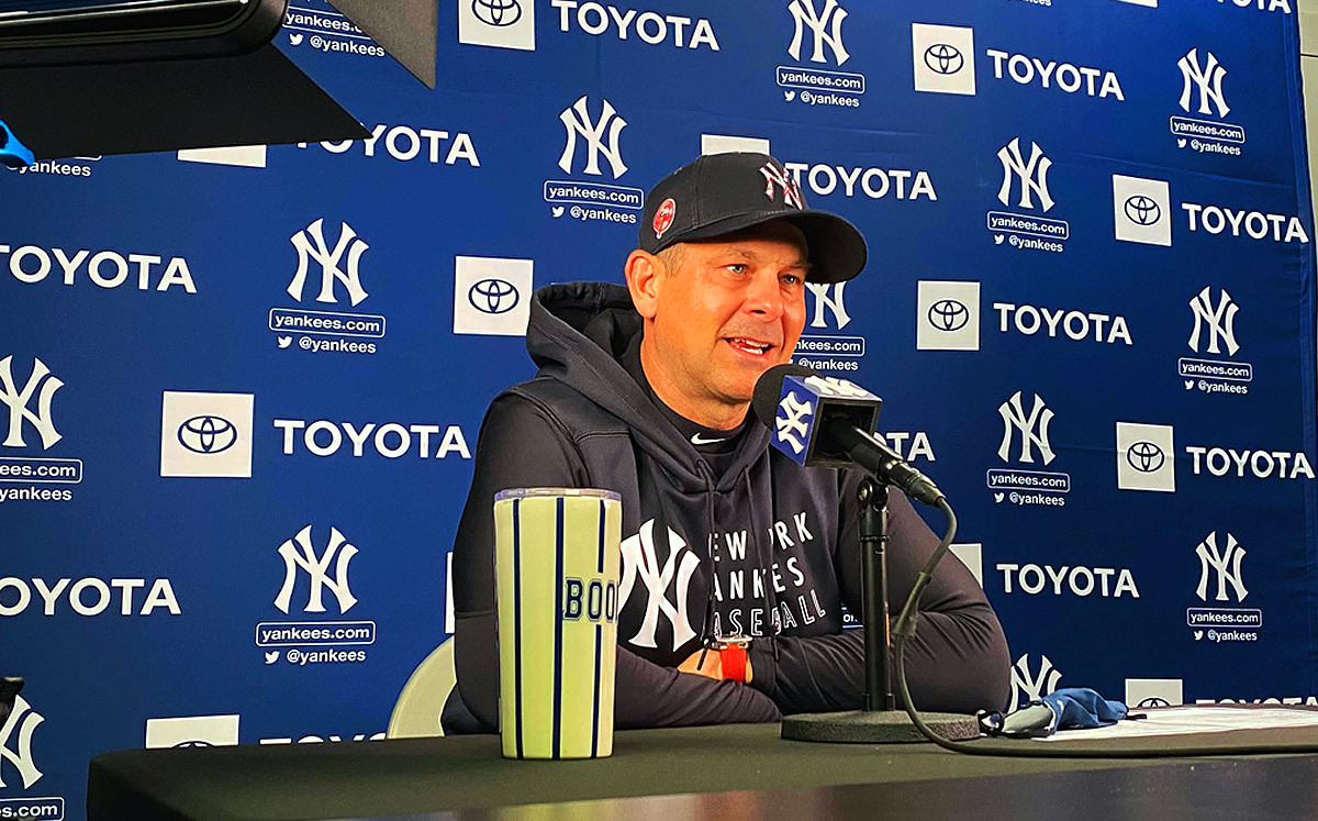"Yankees tiene perfil de campeón": Aaron Boone