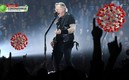 James Hetfield, vocalista de Metallica en un concierto. FOTO: AFP.