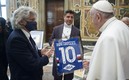 La visita del equipo.