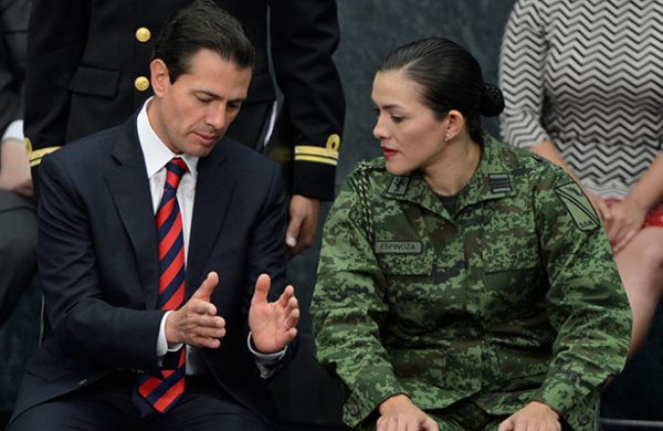 María del Rosario Espinosa - Soldado Auxiliar Escribiente