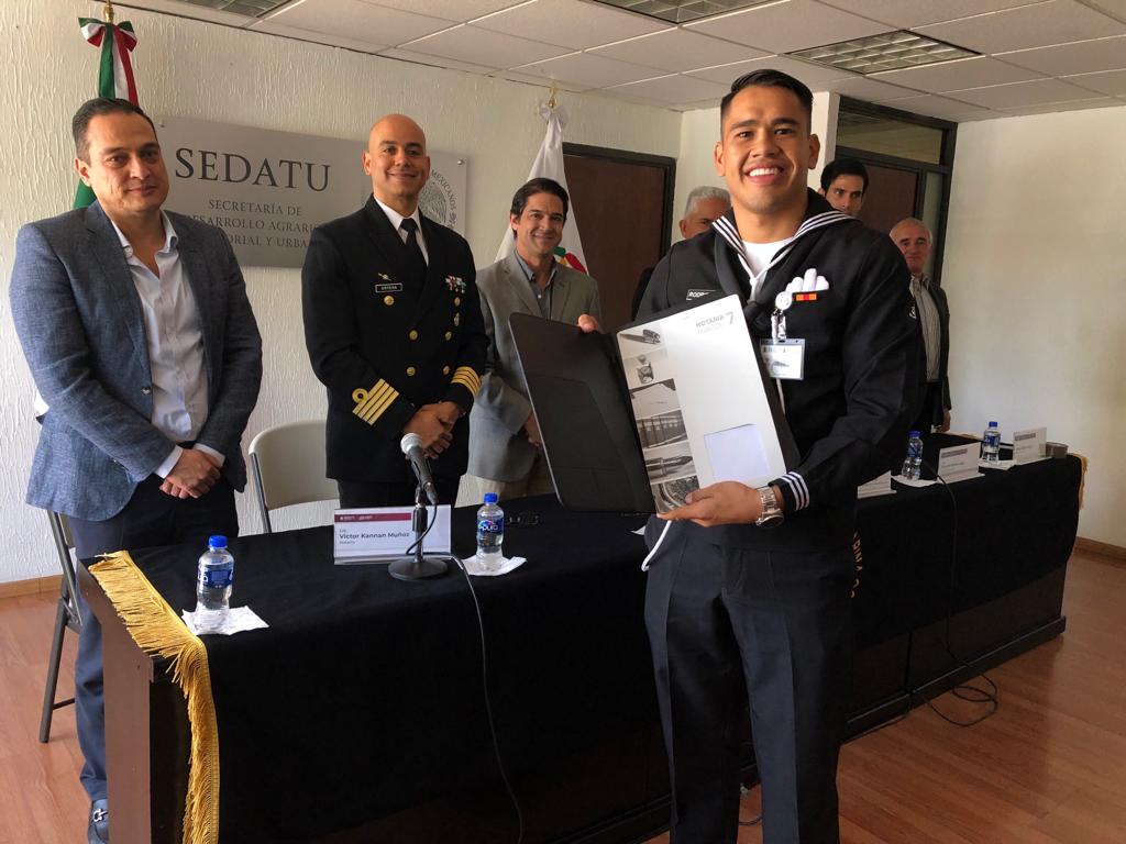 Misael Rodríguez -  elemento de la Secretaría de Marina