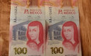 Billete de 100 pesos Sor Juana.