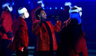 The Weeknd se encargó del show de medio tiempo del Super Bowl LV. (AFP)