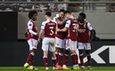 El Arsenal sufrió hasta los instantes finales (AFP)