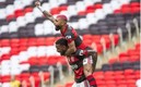 Gabigol, el Killer del Mengao, marcó el 2-1 de la victoria y casi el título. Foto: Twitter Flamengo