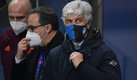 Gian Piero Gasperini explotó tras la derrota del Atalanta en la Champions. (AFP)