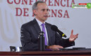 El subsecretario Hugo López-Gatell presenta las cifras diarias