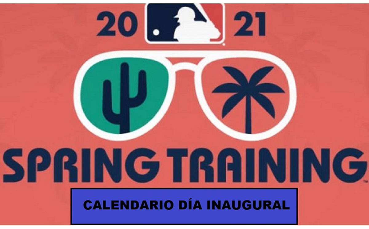 MLB: Calendario de juegos del primer día del Spring Training