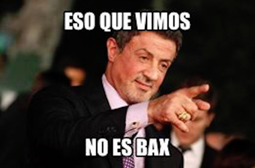 ¡Le dieron con todo!