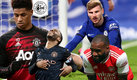Siete de los juegos entre grandes de la Premier terminaron 0-0 esta temporada. (AFP | Footy Renders)