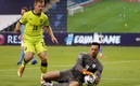 Ofir Marciano se llevó el oso de la jornada con la Selección de Israel. FOTO: AFP.