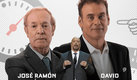 José Ramón y Faitelson conducen Cronómetro en ESPN, mientras Bermúdez trabaja en TUDN. (ESPN | Mexsport)