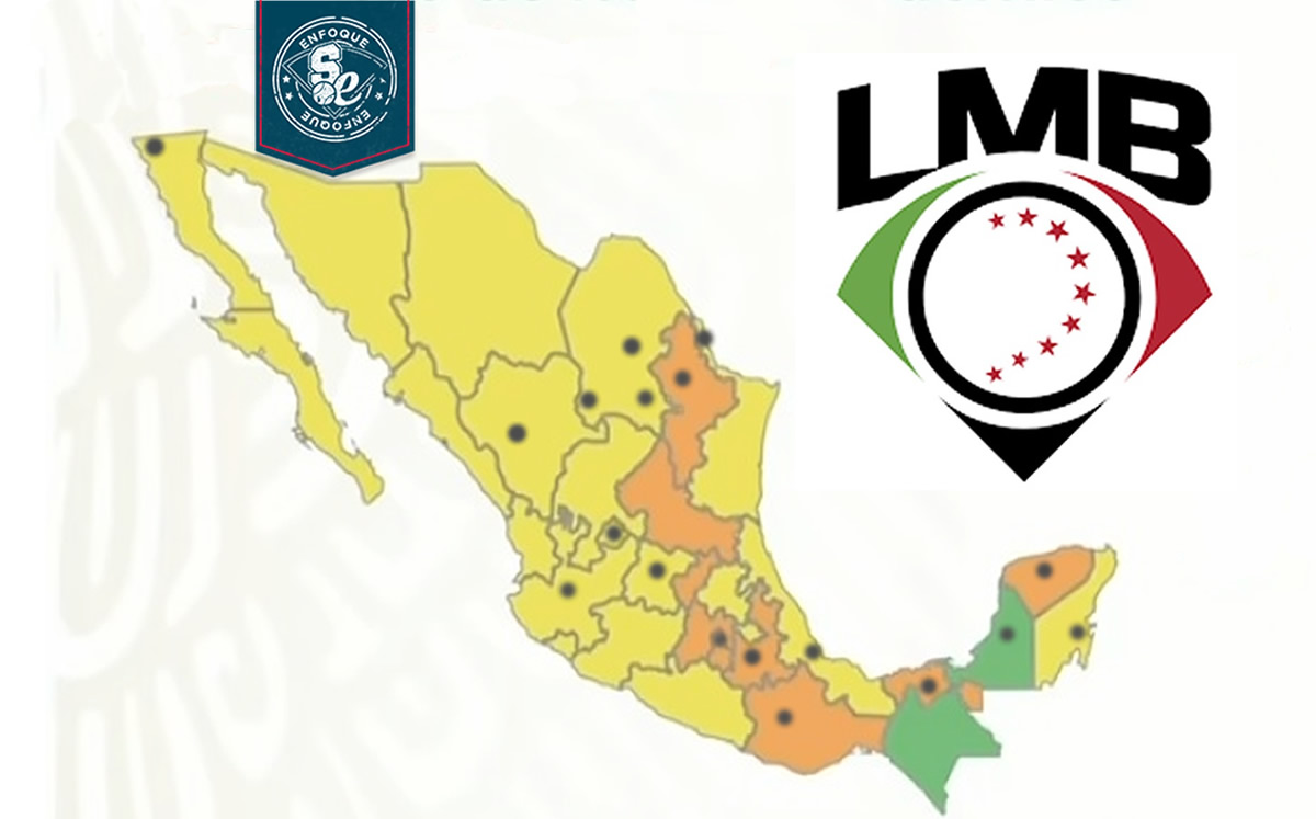 A 80 días del Playball: así luce el semáforo COVID de la Liga Mexicana
