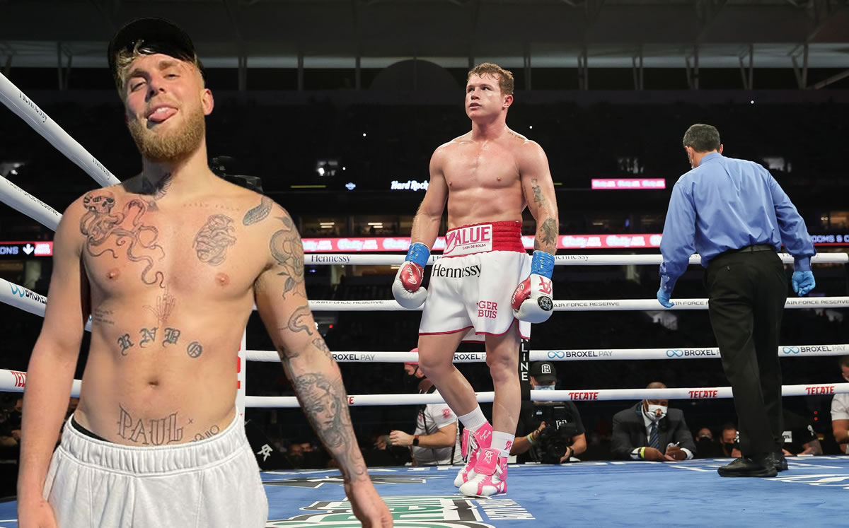 Jake Paul Reto Al Canelo Alvarez Despues De Que Corriera A Sus Fans Mediotiempo