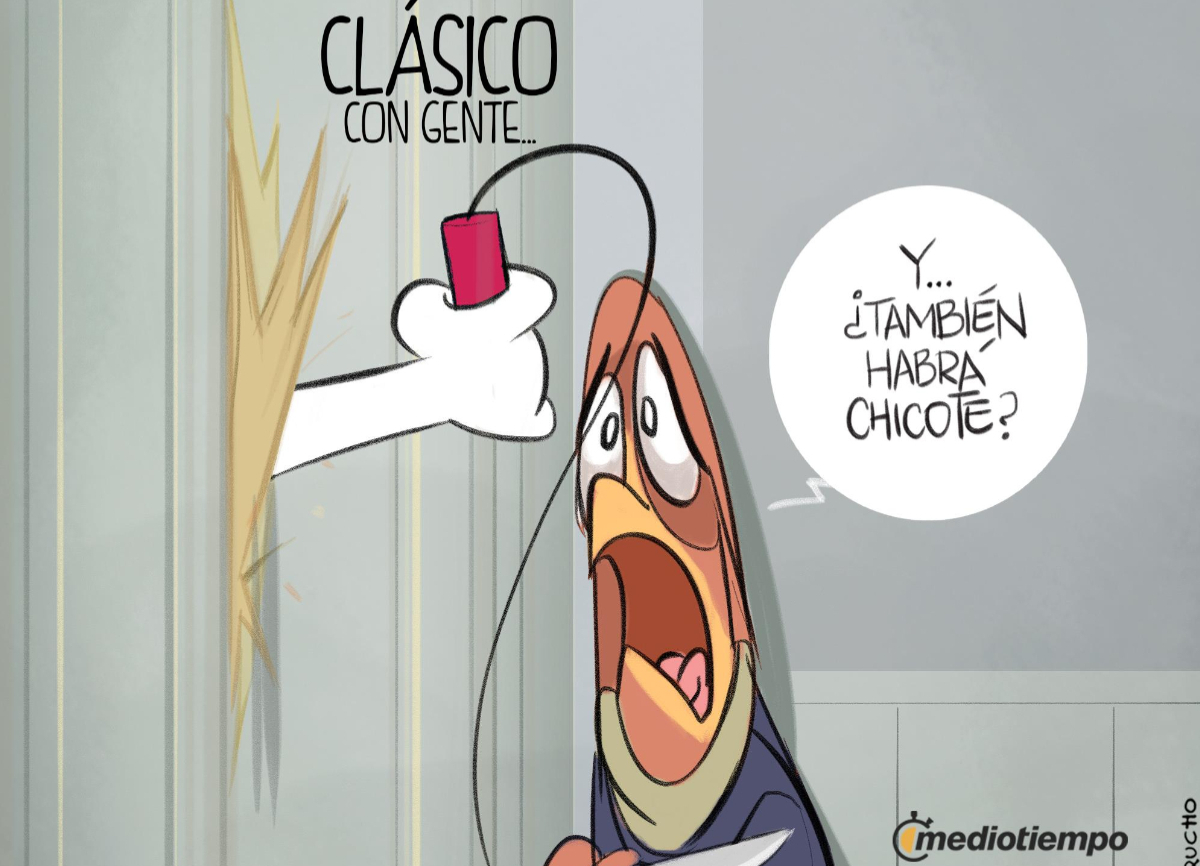 Clásico con gente