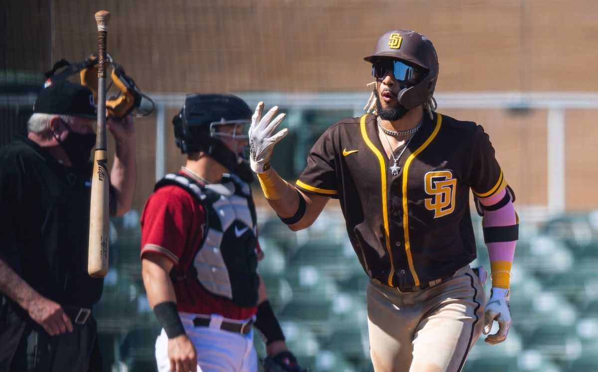 Tatis Jr. pegó el primer grand slam de la pretemporada para San Diego. (Foto: @Padres)