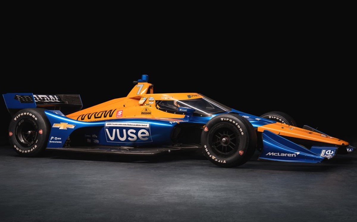 McLaren y su MCL35M que correrá Ricciardo y Norris.