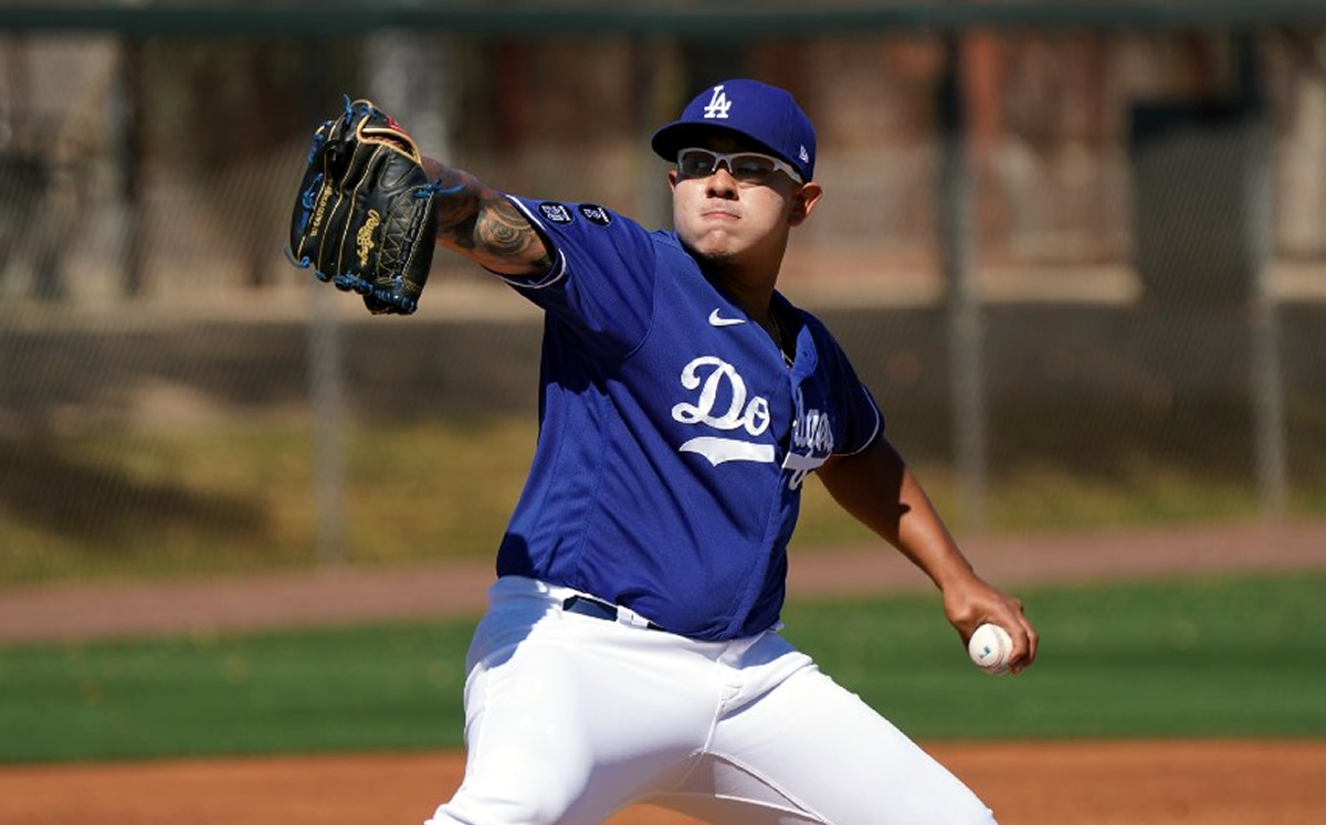 MLB: Dodgers emocionado con Julio Urías