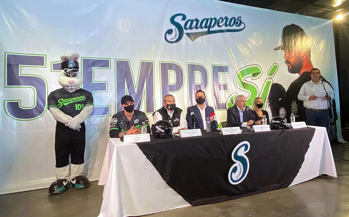 LMB: Saraperos presenta campaña 2021 y nuevos refuerzos