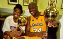 Kobe (izquierda) fue uno de los mejores jugadores de la historia de la NBA (Cortesía Instagram Kobe Bryant)