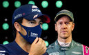 Compararon a Sergio Pérez con Sebastian Vettel. (Fotos: AFP)