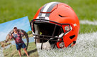 Wyatt Teller, jugador de los Browns que causa polémica por cazar un caimán. (IG @CarlyWhiting)