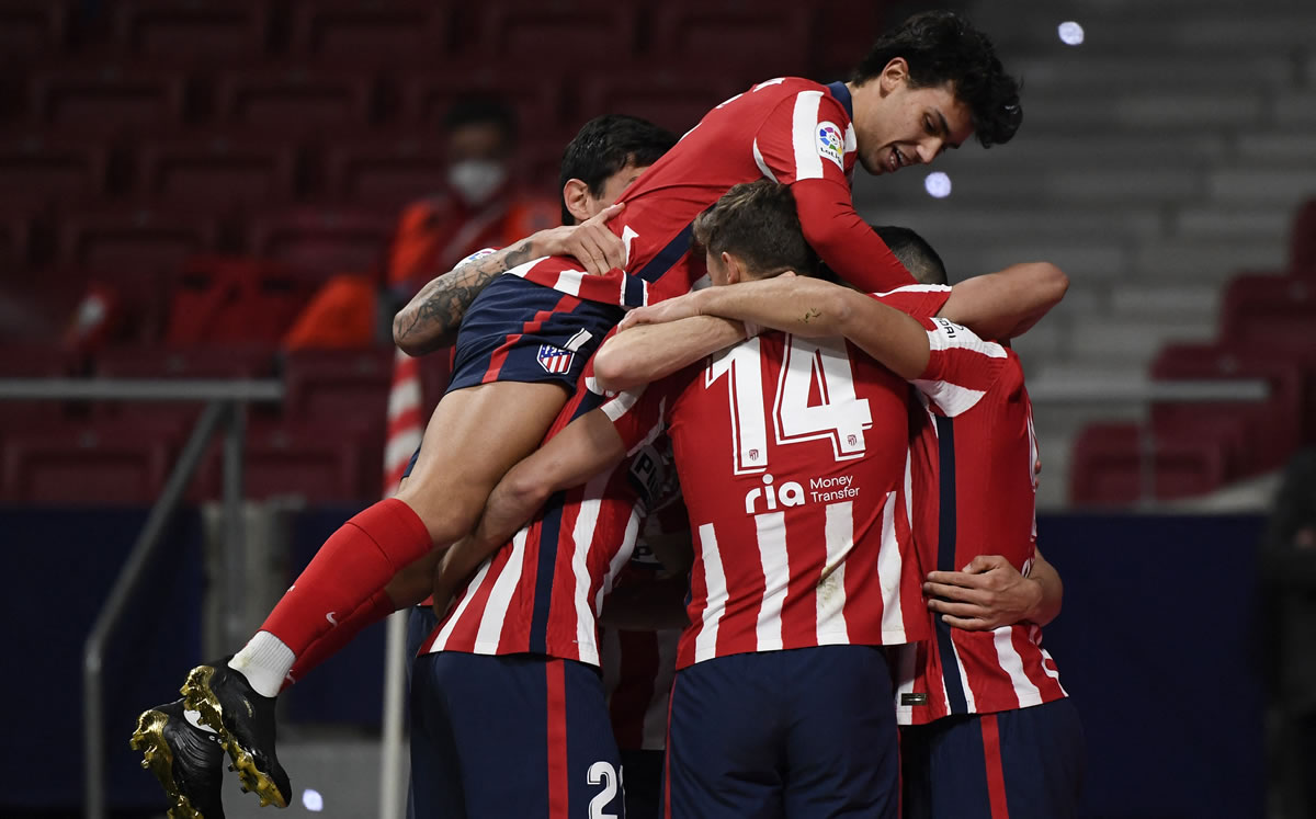 Atlético de Madrid volvió a ganar. (Foto: AFP)