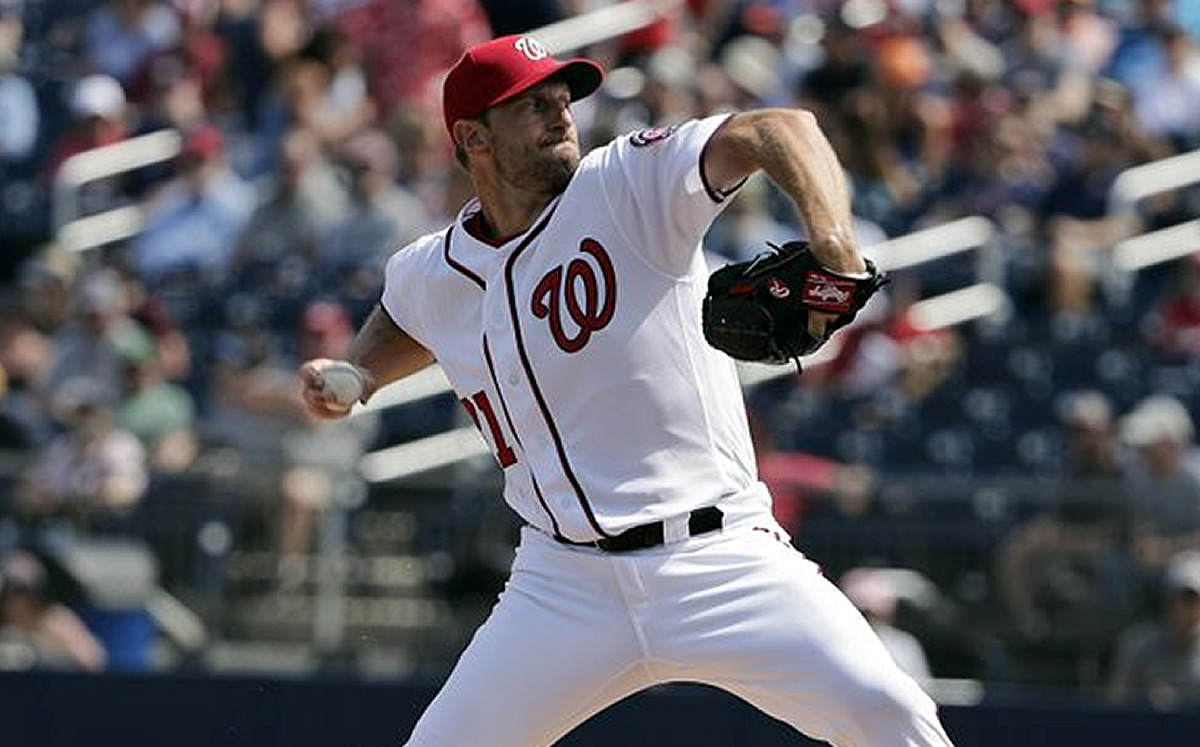 MLB: Max Scherzer se lució en su segunda apertura