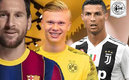 Con la misma edad, Haaland supero lo hecho por Messi y CR7.