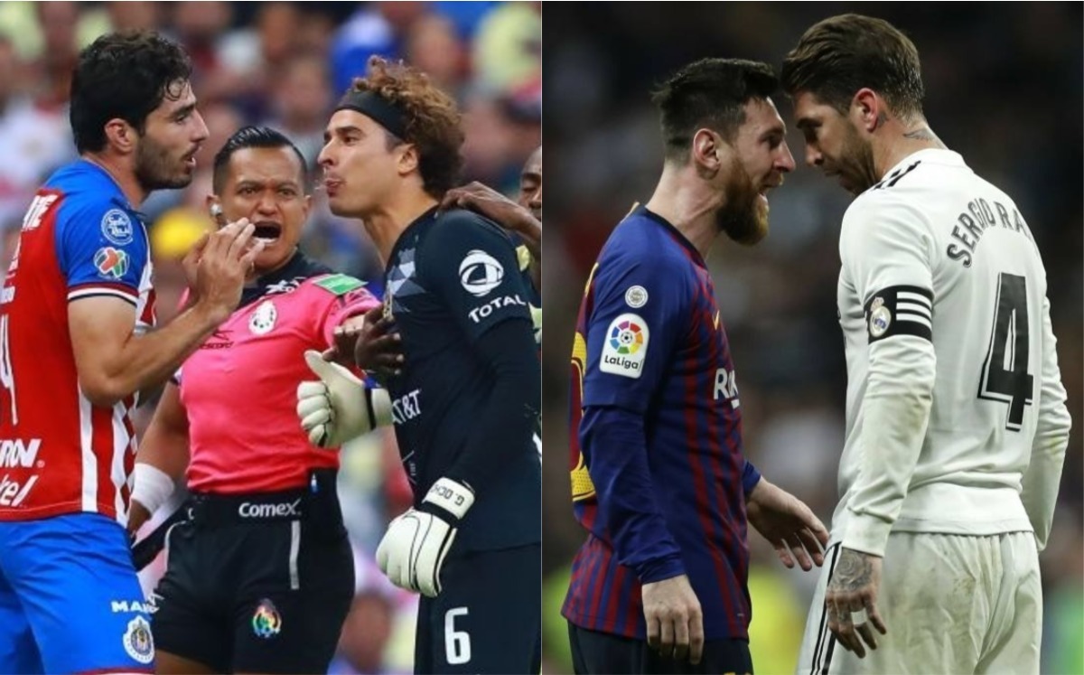 Los clásicos de México y España siempre se viven con pasión