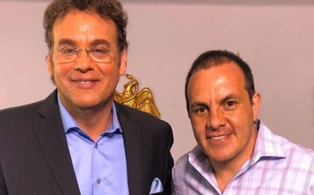 El comentarista deportivo posteó en su Twitter, la foto.