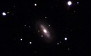 Imagen de la galaxia donde se encuentra el agujero en movimiento. Foto: Center for Astrophysics Harvard