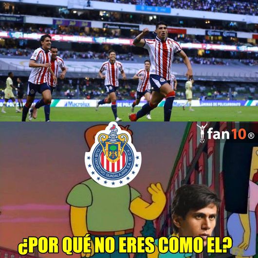 América planchó a Chivas en el Clásico Nacional