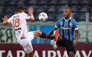 Arce no pudo superar a los zagueros amazónicos (AFP)