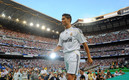 Cristiano Ronaldo en el día de su presentación en el Bernabéu en 2009 con Real Madrid