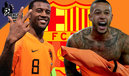 Georginio Wijnaldum y Memphis Depay serían dos de los fichajes holandeses del Barcelona. (Footy Renders)