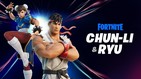 Ryu y Chun-Li dejarán de pelear con los puños a hacerlo con armas en Fortnite