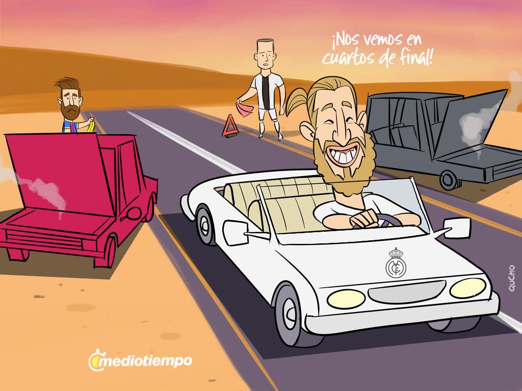 ¡Avanza el Real Madrid!
