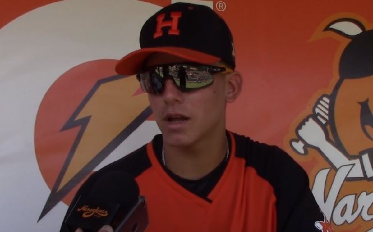 El joven receptor fue firmado por los Rockies en las Grandes Ligas. (Foto: @ClubNaranjeros)