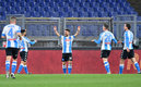 Dries Mertens marcó dos goles en el triunfo del Napoli. (Foto: AFP)