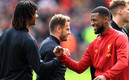 Wijnaldum previo al duelo ante el Bournemouth. (Twitter)