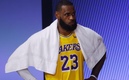 LeBron ya había dicho que no se sentía bien. (Foto: AFP)