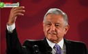Andrés Manuel López Obrador, en conferencia de prensa. FOTO: AFP.