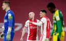 El Machín jugó este domingo de central y se hizo presente en el marcador. Foto: Ajax