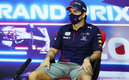 Checo en la semana previa al inicio de la temporada. (AFP)