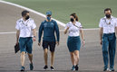 Parte del equipo de Aston Martin. (AFP)