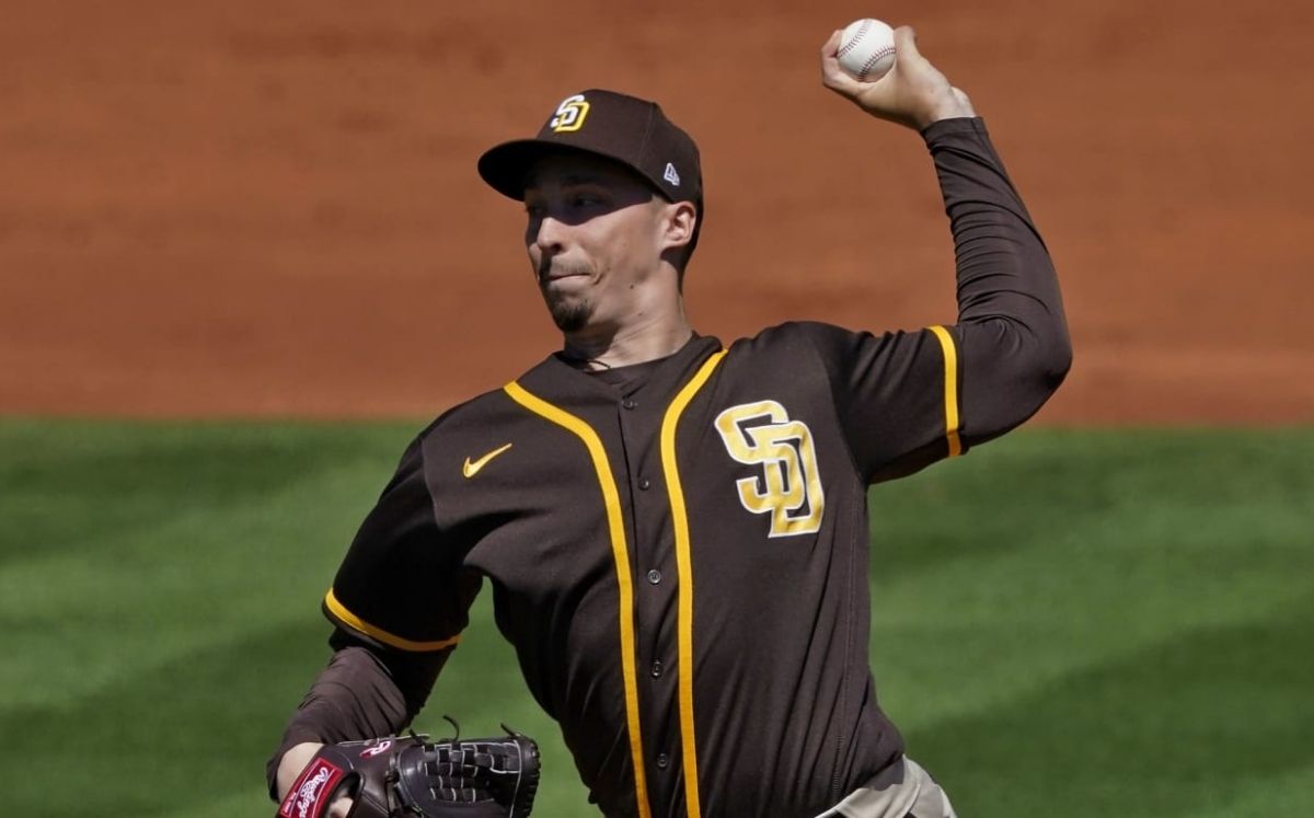 Blake Snell jugará su primera temporada con Padres en este 2021. (Foto: MLB.com)